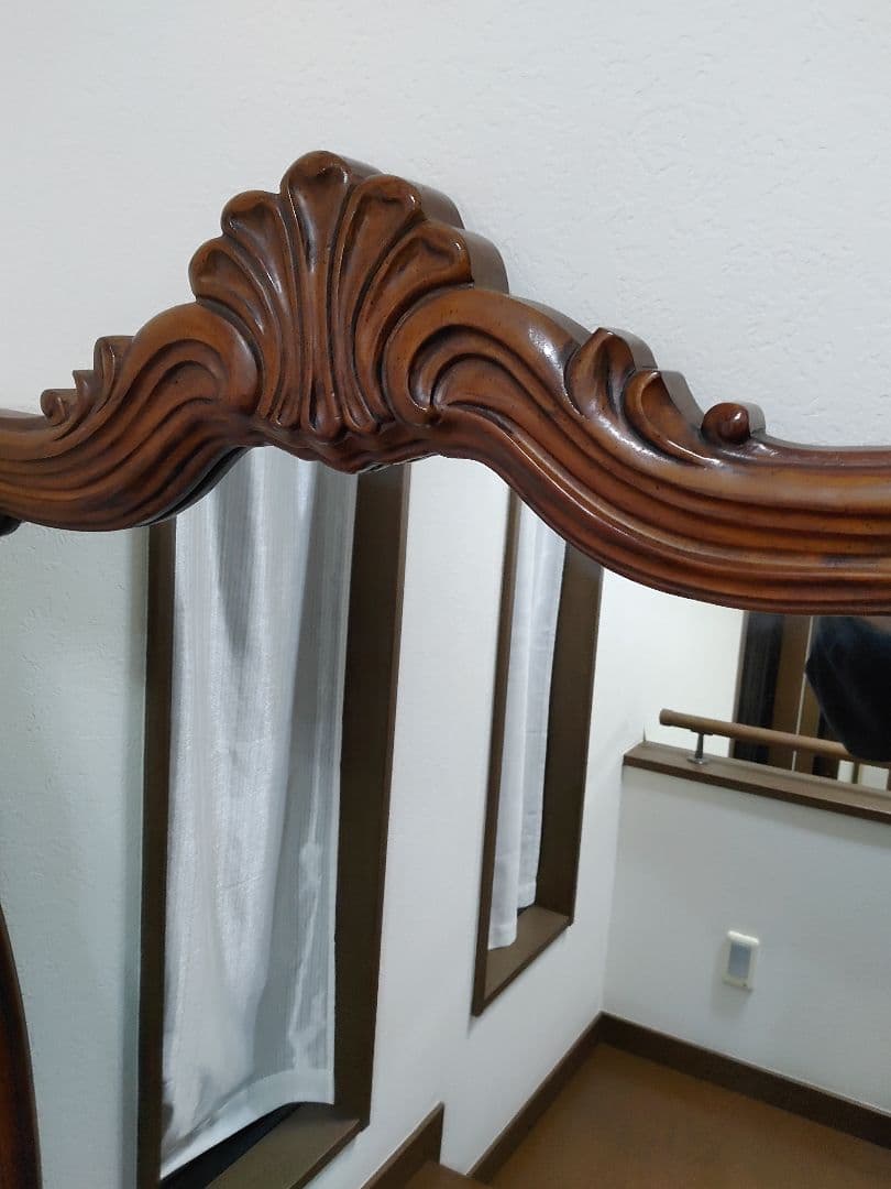 希少 ビッグサイズ 大型ミラー 高さ1260mm カロライナ・ミラー社 送料無料