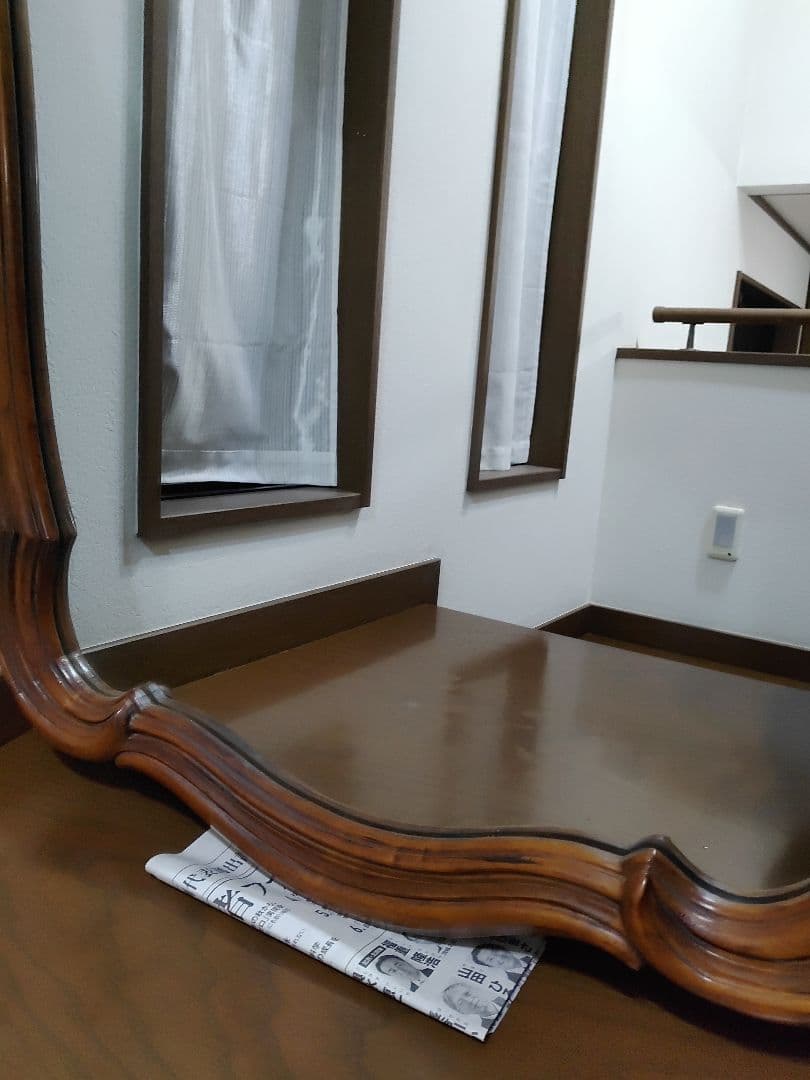 希少 ビッグサイズ 大型ミラー 高さ1260mm カロライナ・ミラー社 送料無料