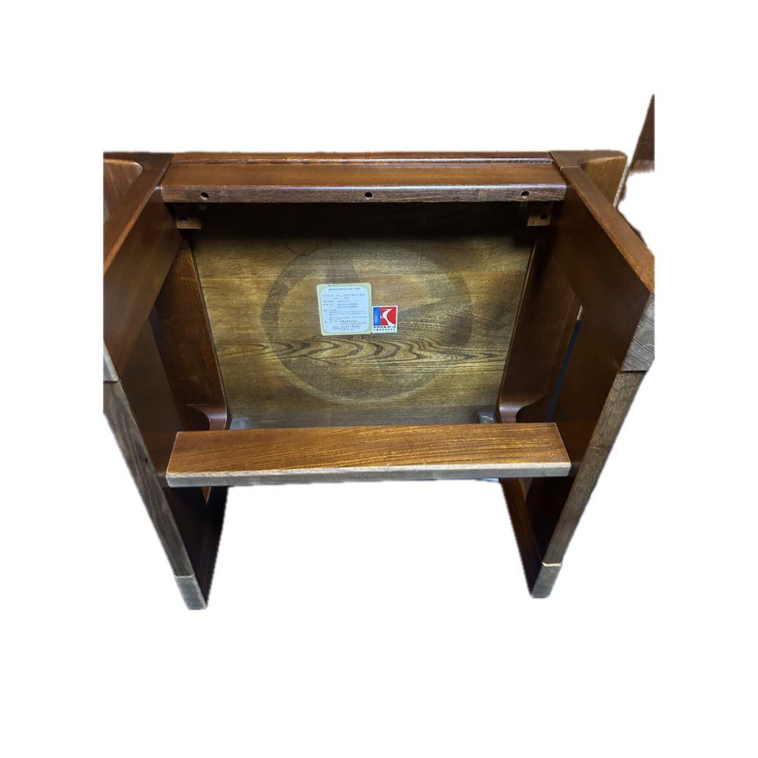 アンティーク 飛騨産業 サイドテーブル キツツキ 和風 キツツキマーク　レトロ