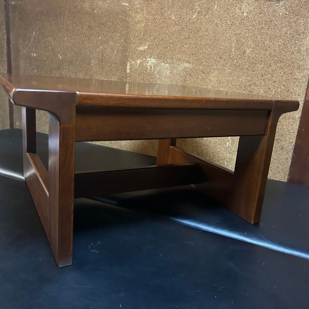 アンティーク 飛騨産業 サイドテーブル キツツキ 和風 キツツキマーク　レトロ