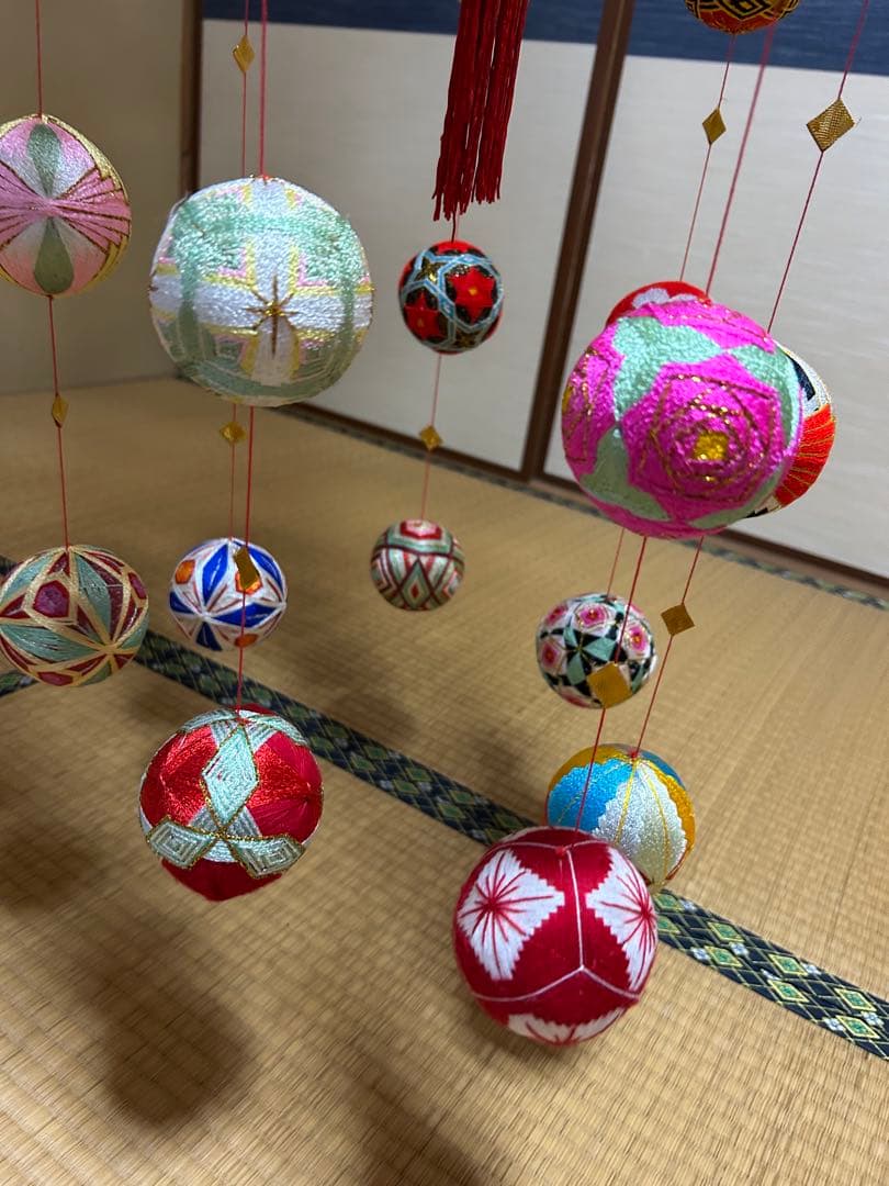 柳川まり】特大160cm 柳川さげもん 吊るし雛 吊るし飾り 縁起物 一点