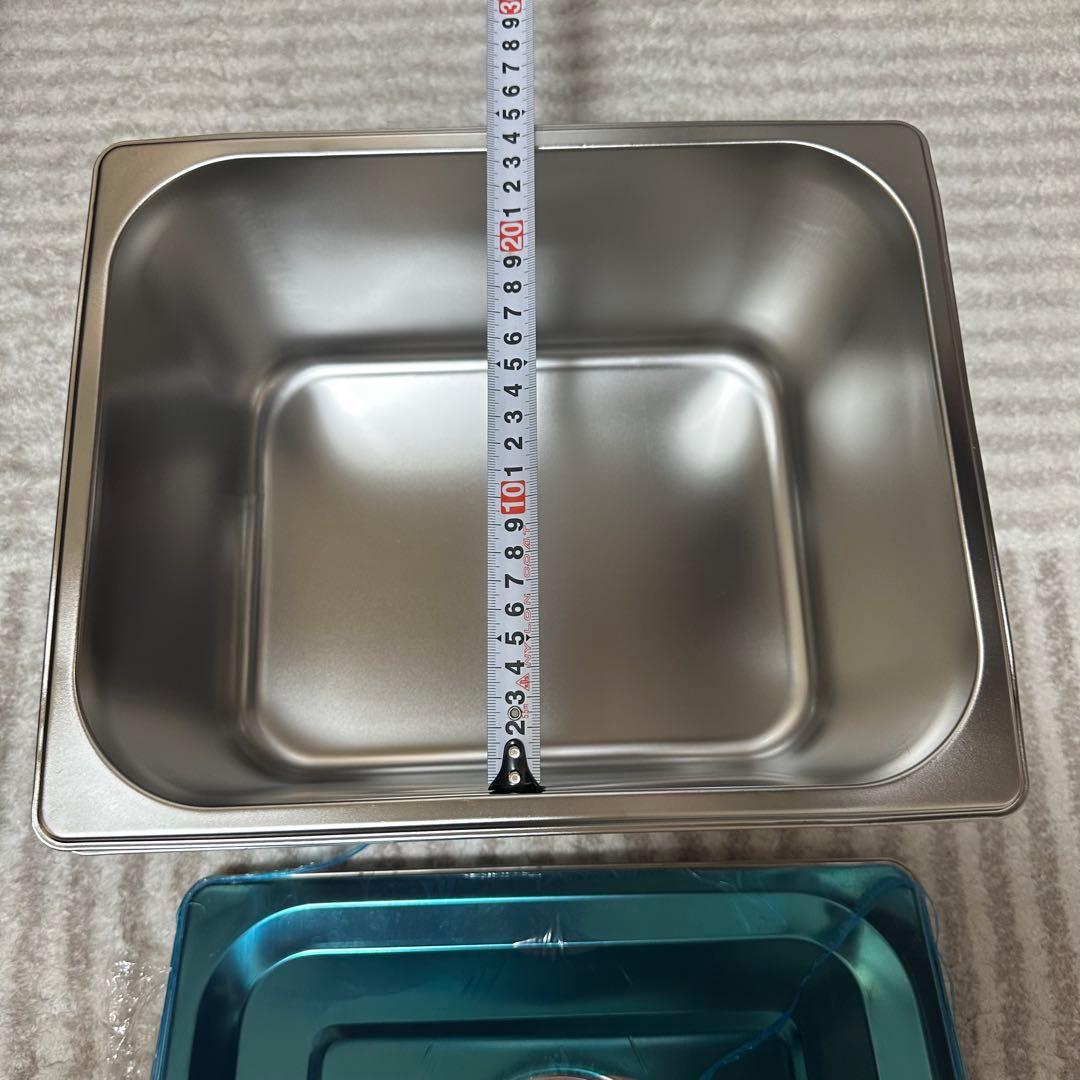 5個セット✖️ステンレスフードストレージコンテナ 蓋付き