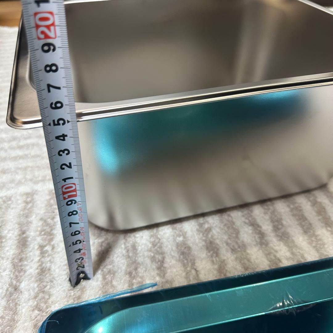 5個セット✖️ステンレスフードストレージコンテナ 蓋付き