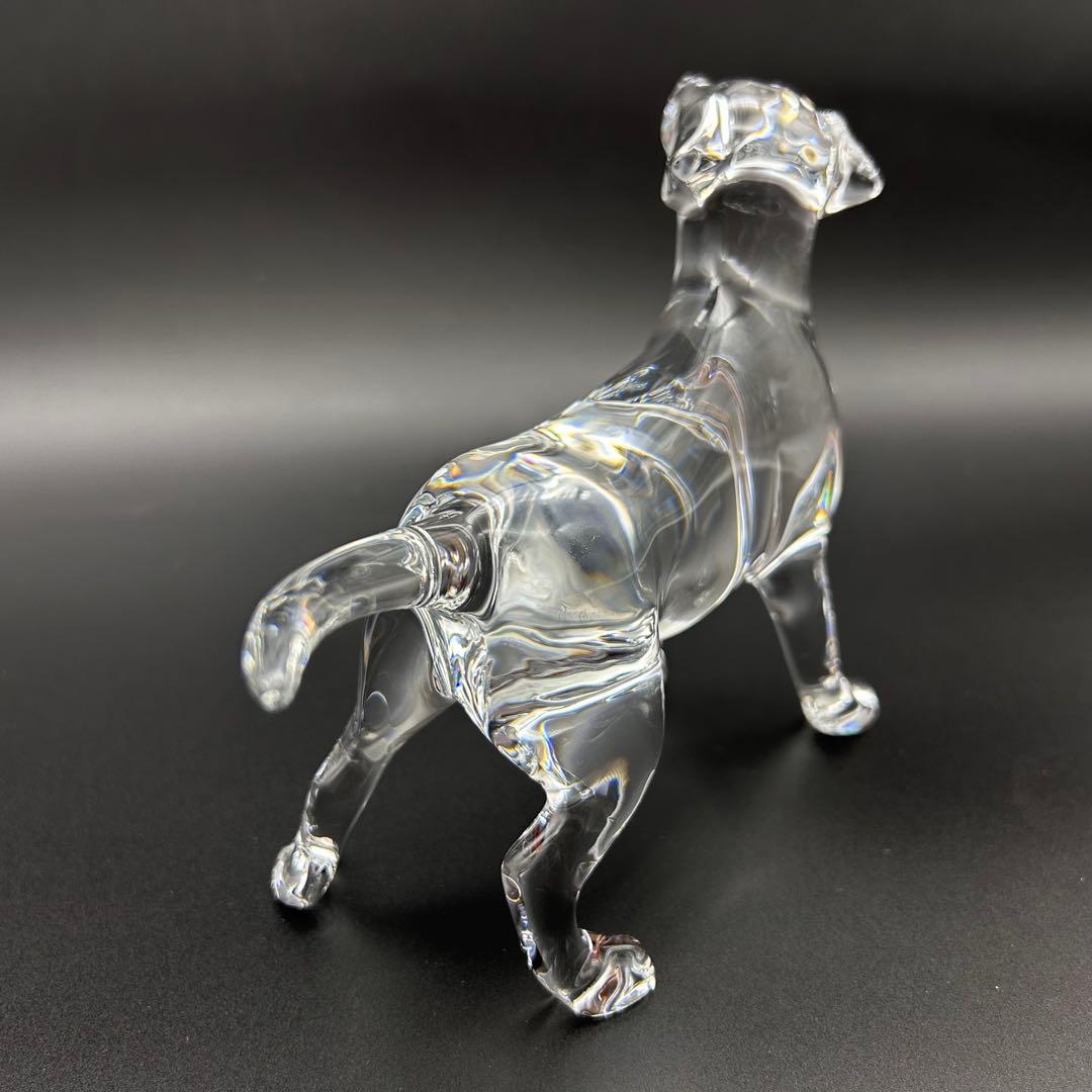 【新品・未使用級】バカラ クリスタル ラブラドール　フィギュアリン　犬　ドッグ