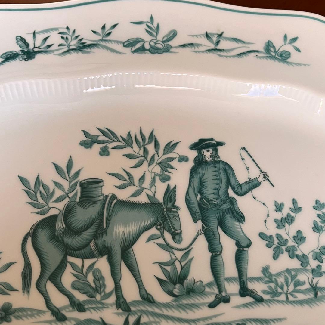 【仏ビンテージ】アビランドリモージュ★Les Islettes★パーティプレート