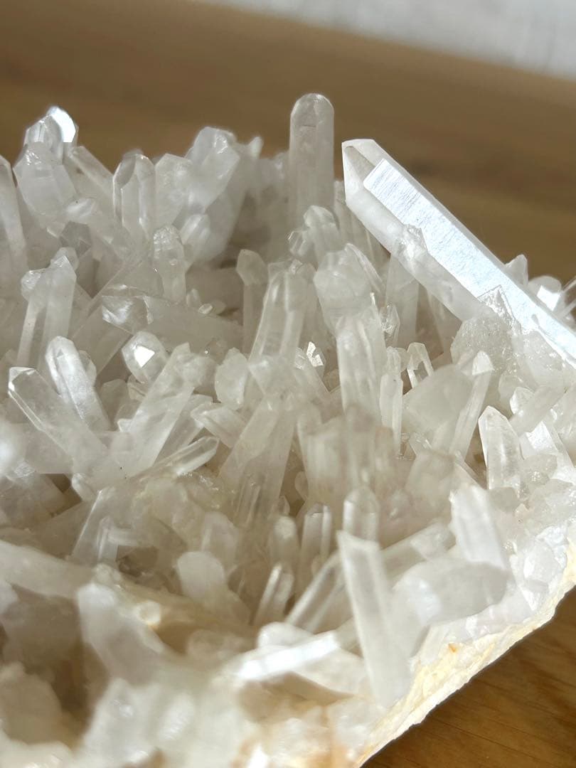 極上透明感✨600g超 水晶クラスター