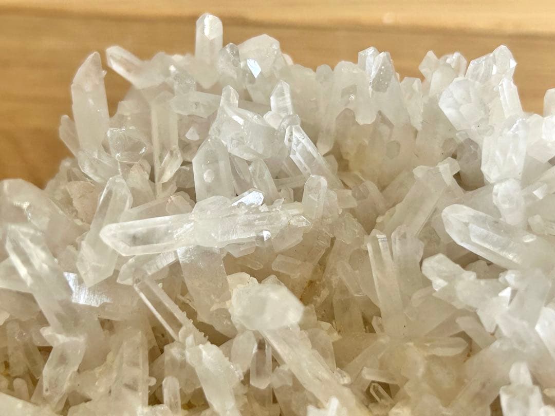 極上透明感✨600g超 水晶クラスター