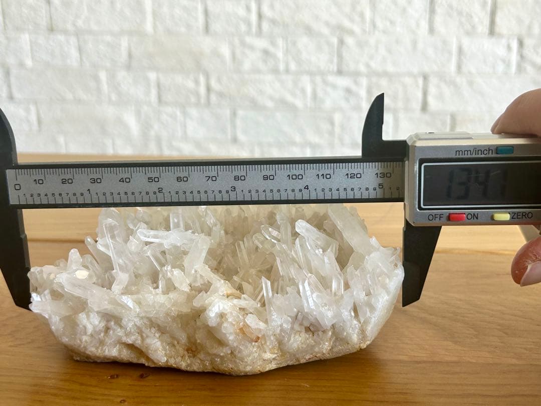 極上透明感✨600g超 水晶クラスター