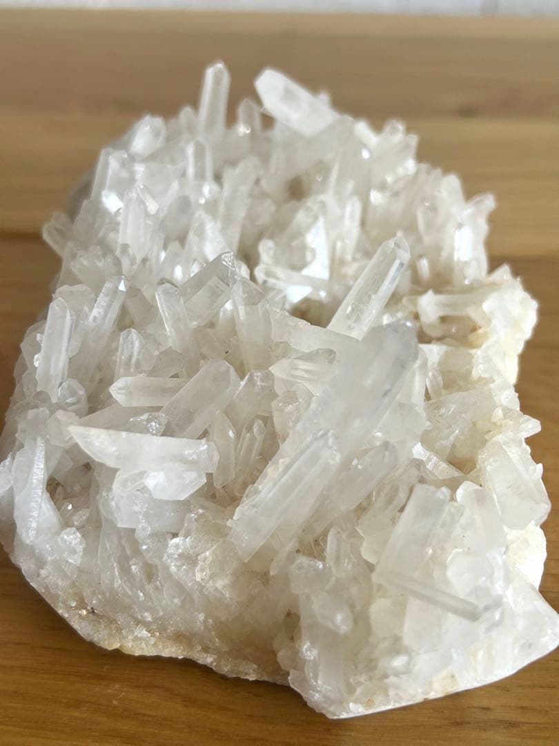 極上透明感✨600g超 水晶クラスター