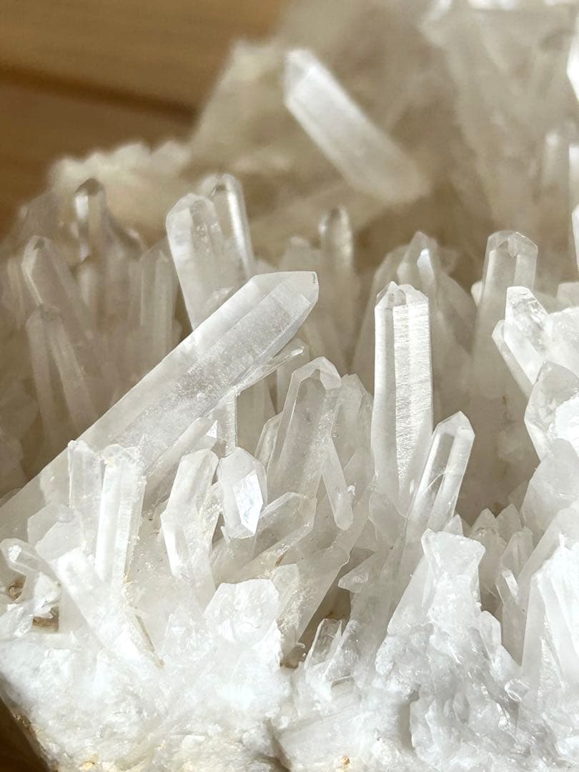 極上透明感✨600g超 水晶クラスター