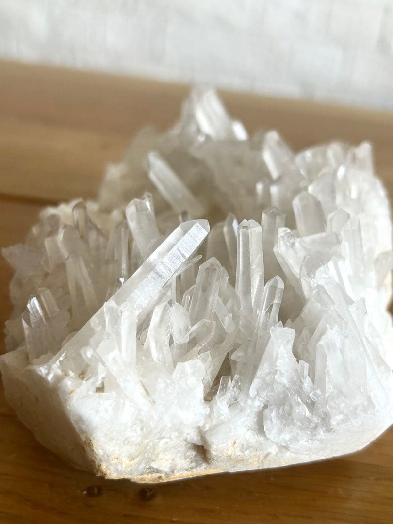 極上透明感✨600g超 水晶クラスター