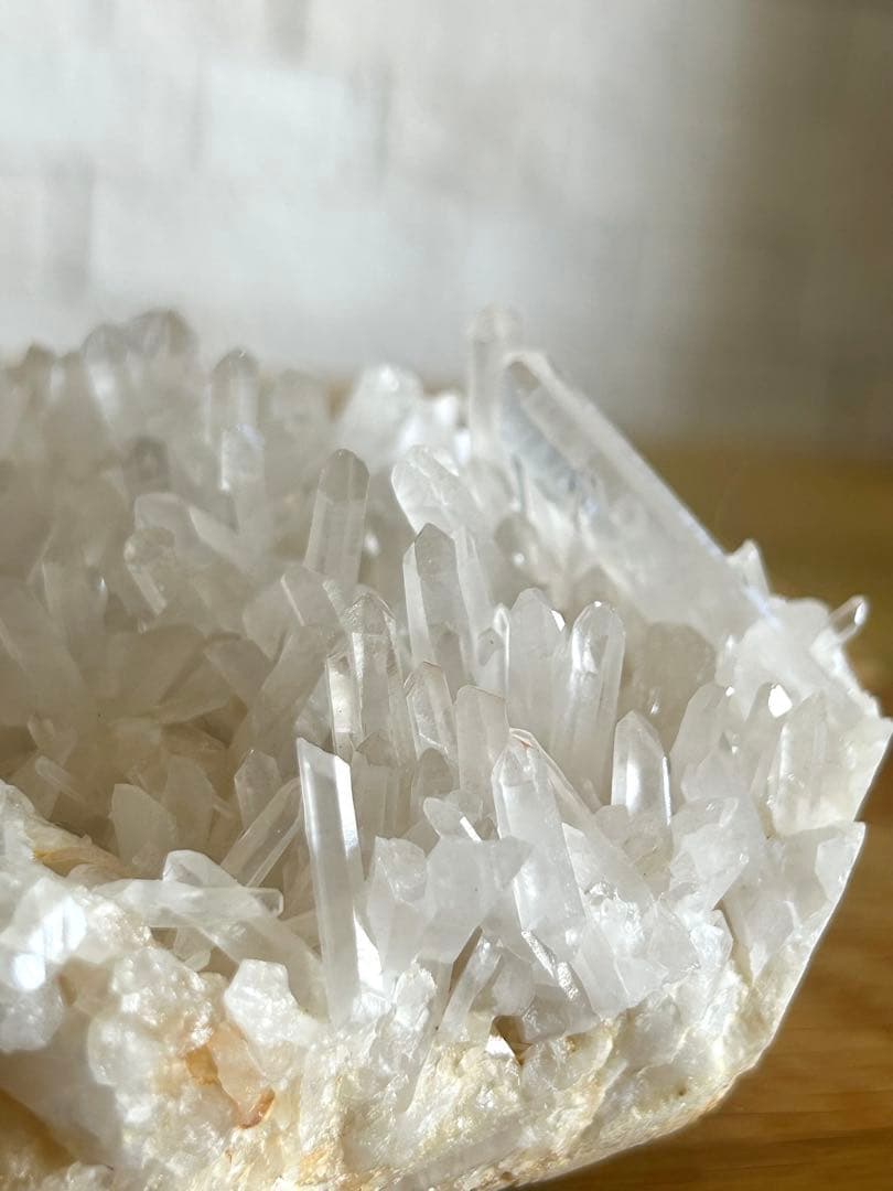 極上透明感✨600g超 水晶クラスター