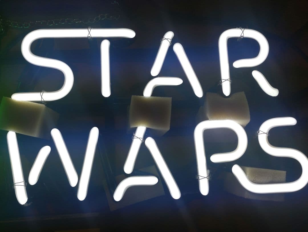 超激レア　スターウォーズ　ネオンサイン　当時物　ボバフェット