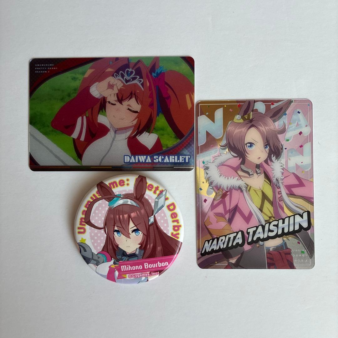 ウマ娘 ミホノブルボン 缶バッジ - メルカリ