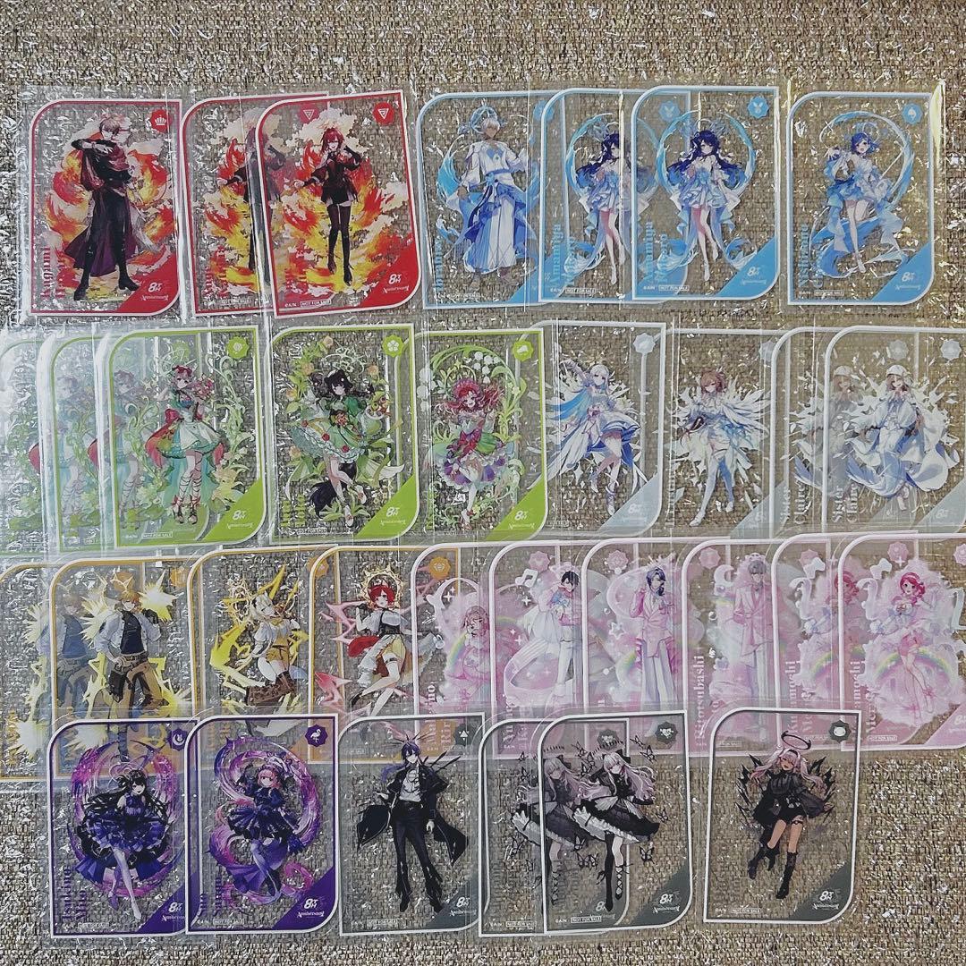 にじさんじ オフィシャルストア 特典クリアカード まとめ売り - メルカリ