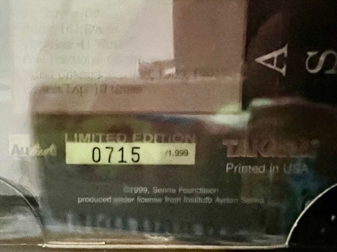 限定1999体No.715タカラ製 アイルトン・セナ フィギュア　コレクション品