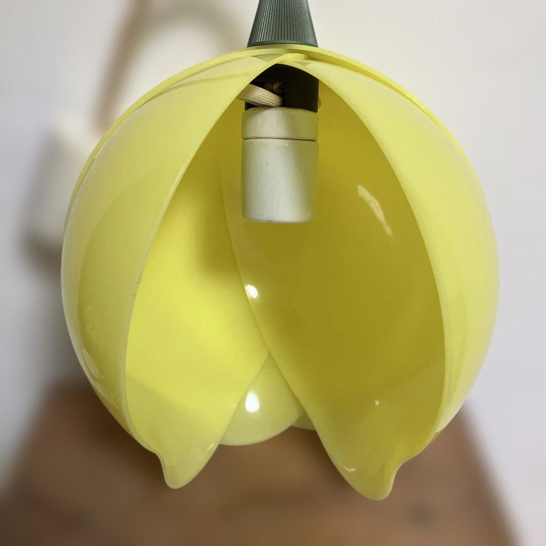 昭和レトロ　レトロポップ　チューリップライト　電気傘