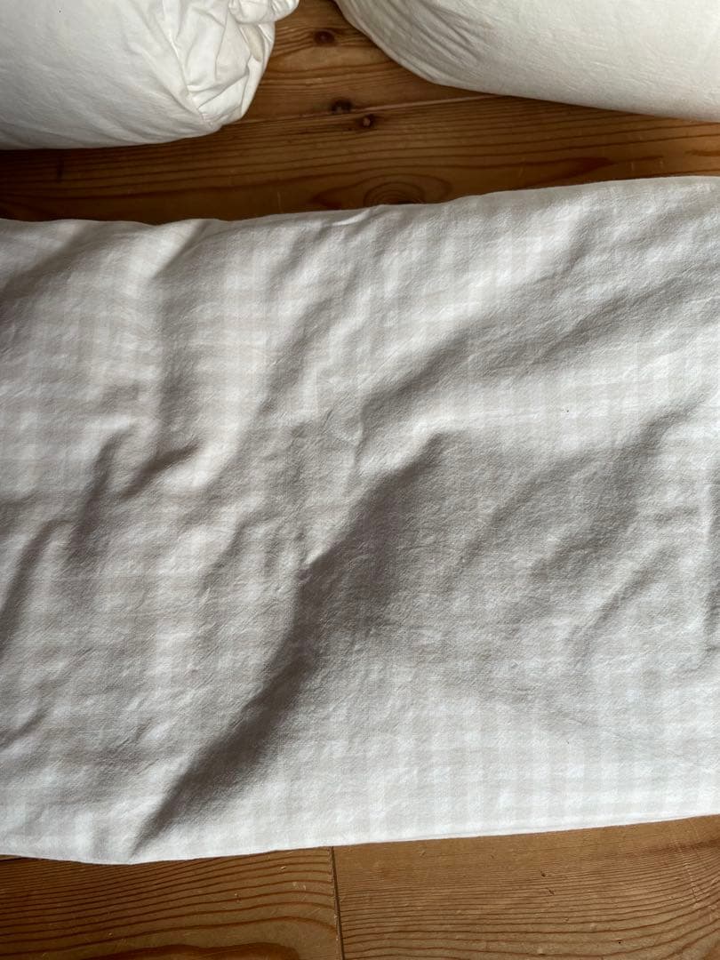 12/15迄限定お値下げ★ニトリ★羽毛布団★合い掛け★クイーン★無印良品カバー付