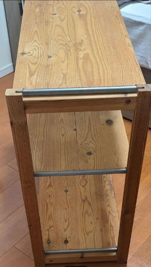 にっく　無印良品 パイン材ユニットシェルフ 86cm幅