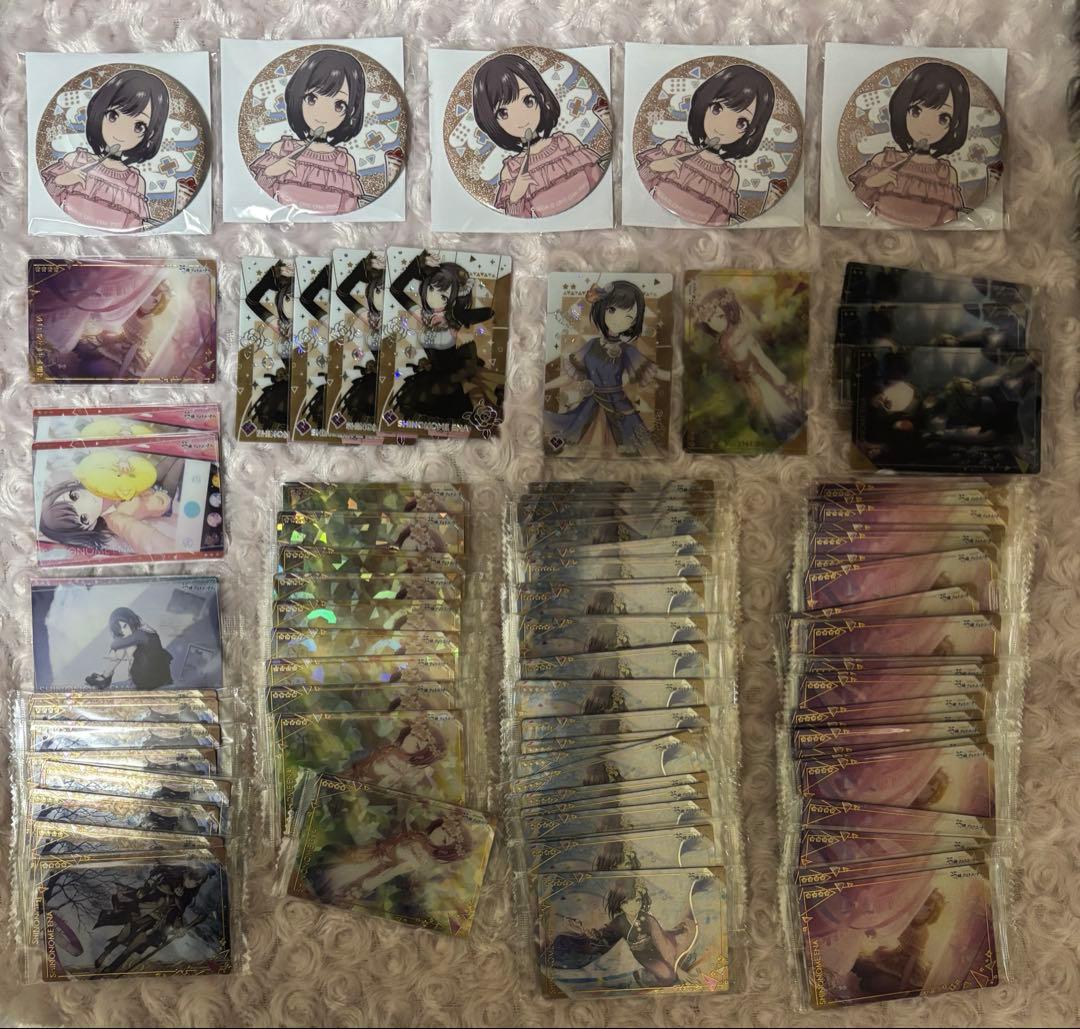 プロセカ エピカ 箔押し 缶バッジ 東雲絵名