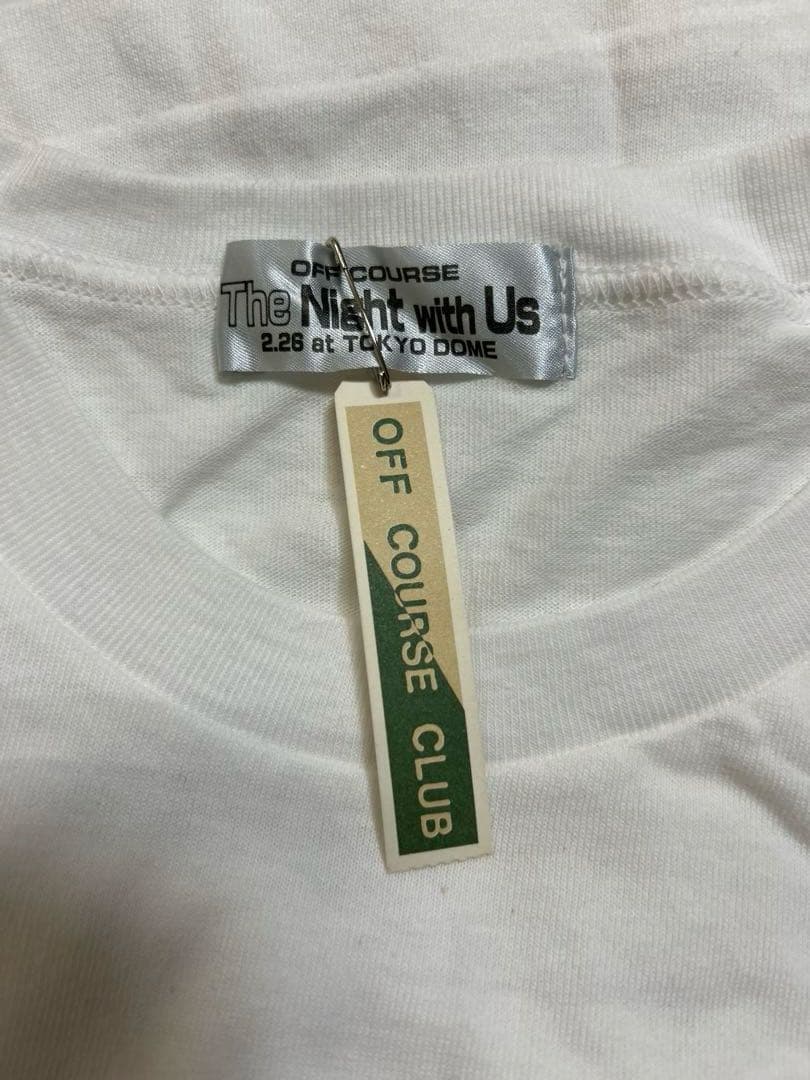 未使用】オフコース 1989.2.26解散コンサート Tシャツ 青文字のものの