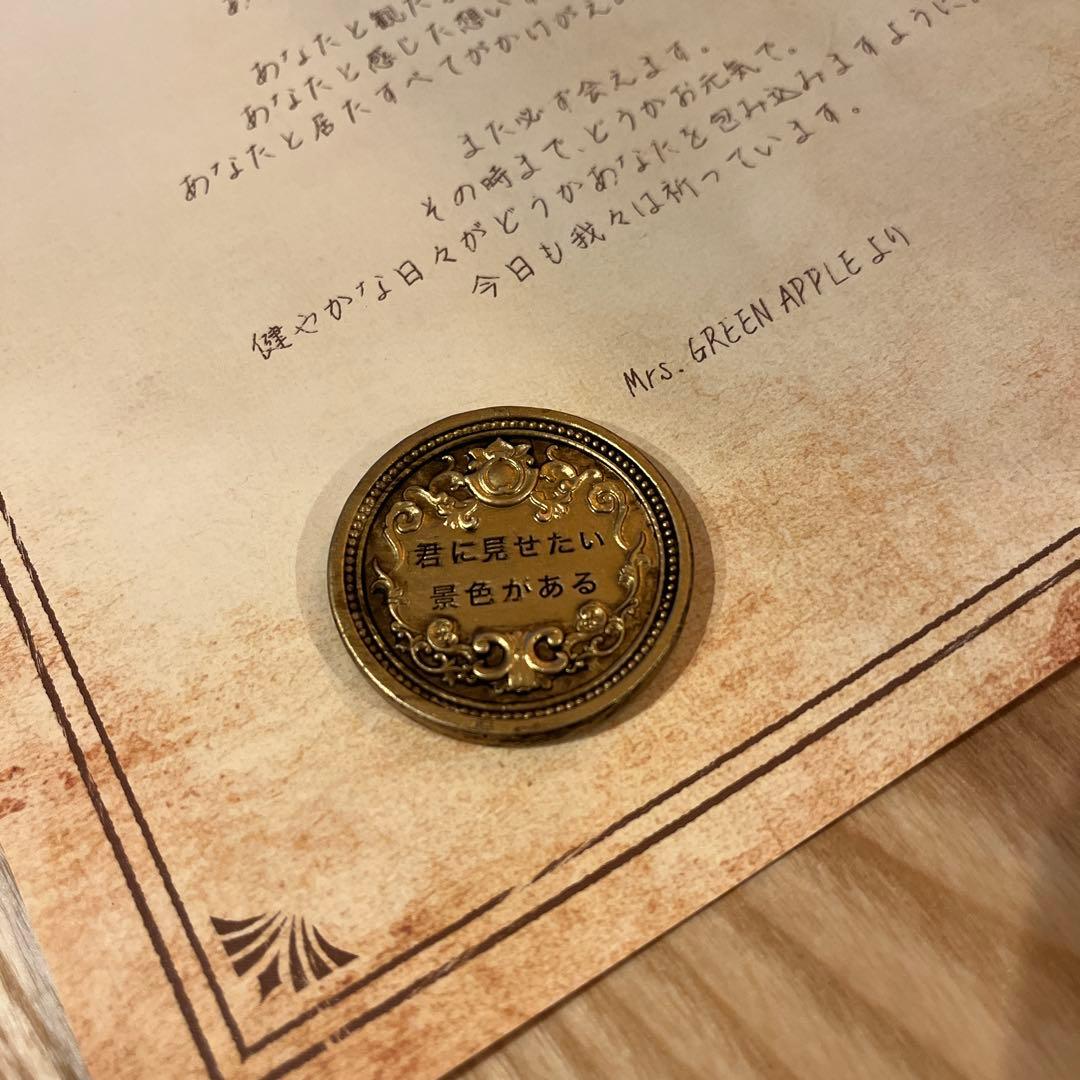 【早いもの勝ち】超レア ミセスグリーンアップル　バベル　非売品　メダル　カード付