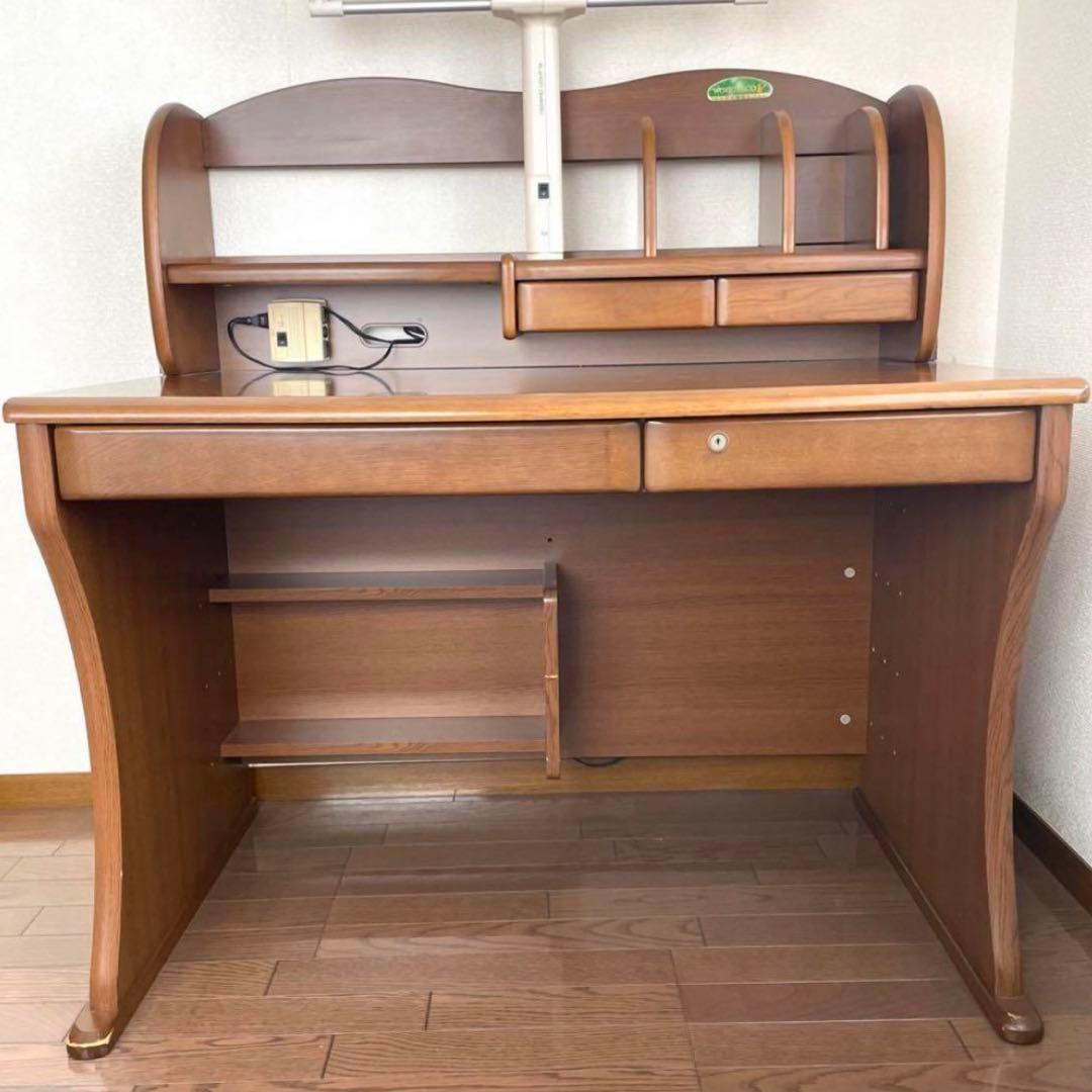 【美品】学習机　コイズミ健康デスク　KOIZUMI WOODYECO
