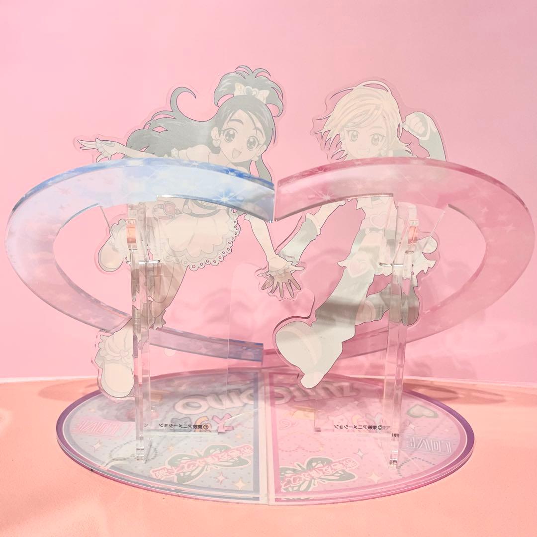 ふたりはプリキュア ズッ友CAFE ペアアクリルスタンド ブラック