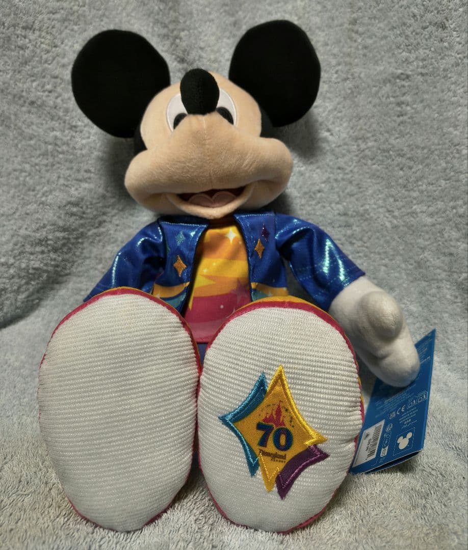 カリフォルニアディズニー ミッキー＆ミニーぬいぐるみ70周年 - メルカリ