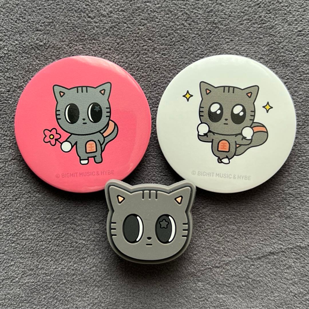 TXT トゥバ ダゴニャン ラキドロ 缶バッジ ppulbatu ポップアップ