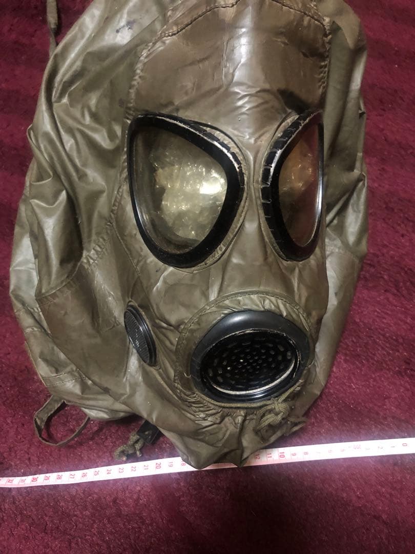 米軍　ガスマスク　実物　本物　ヴィンテージ