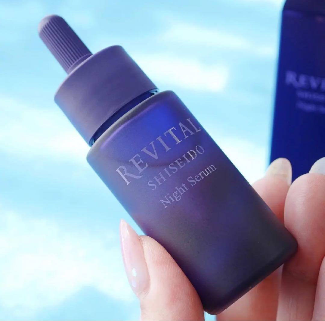 寝てる間に潤い翌朝の肌上向きに！】資生堂 リバイタルナイトセラム 沼る