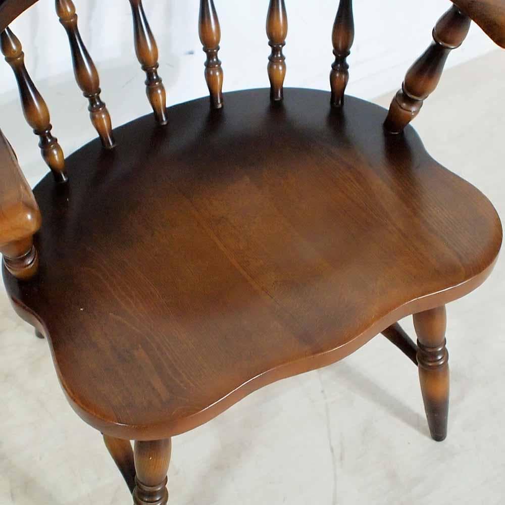 飛騨産業 キツツキ 穂高 キャプテンチェア C アームチェア ZR24383