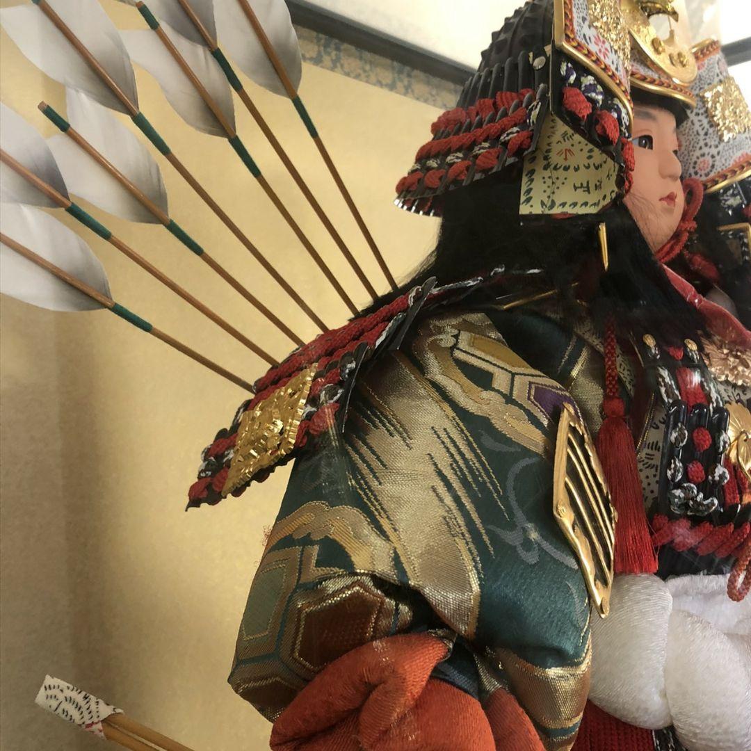 ［コロナ応援特価！］子供大将ガラスケース飾り