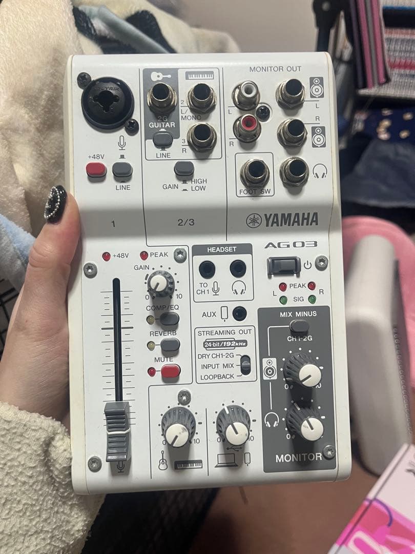 YAMAHA AG03 MK2 インターフェース