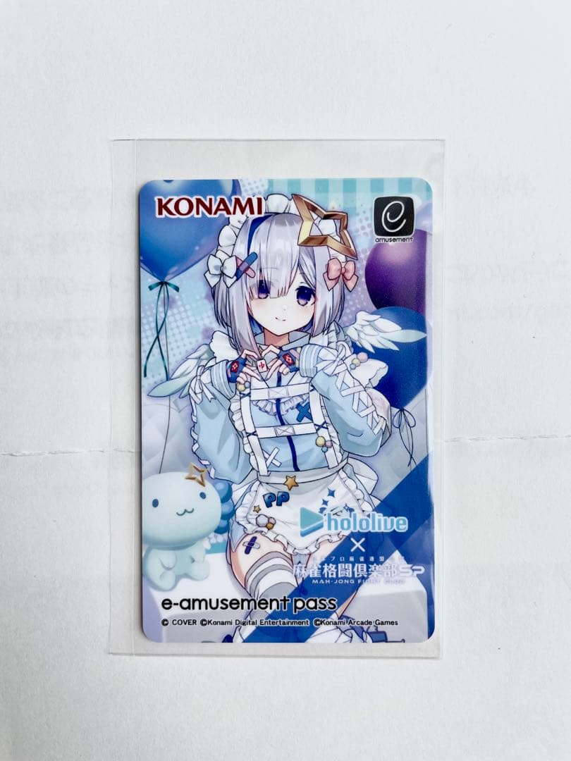 天音かなた　麻雀格闘倶楽部　アクリルスタンド 、passカード