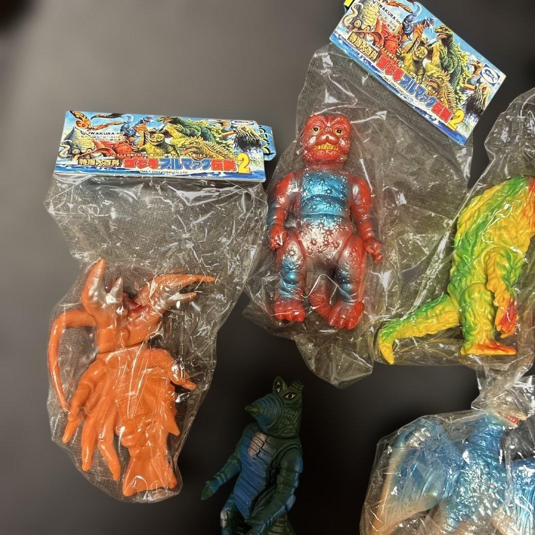 1*4様 ゴジラブルマァク伝説2 ソフビ　まとめ売り　ヘドラ　など