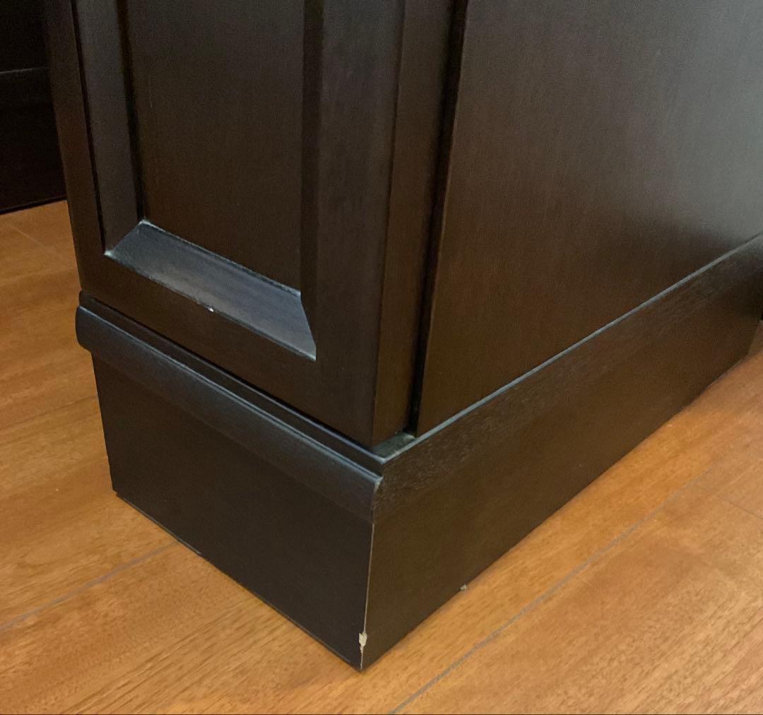 カリモク 三面鏡 鏡台 ドレッサー 収納多 送料込/たのめる便