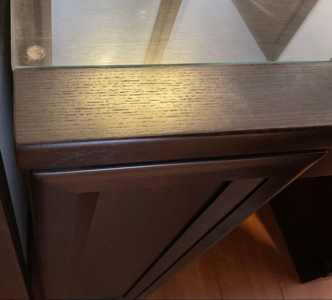 カリモク 三面鏡 鏡台 ドレッサー 収納多 送料込/たのめる便