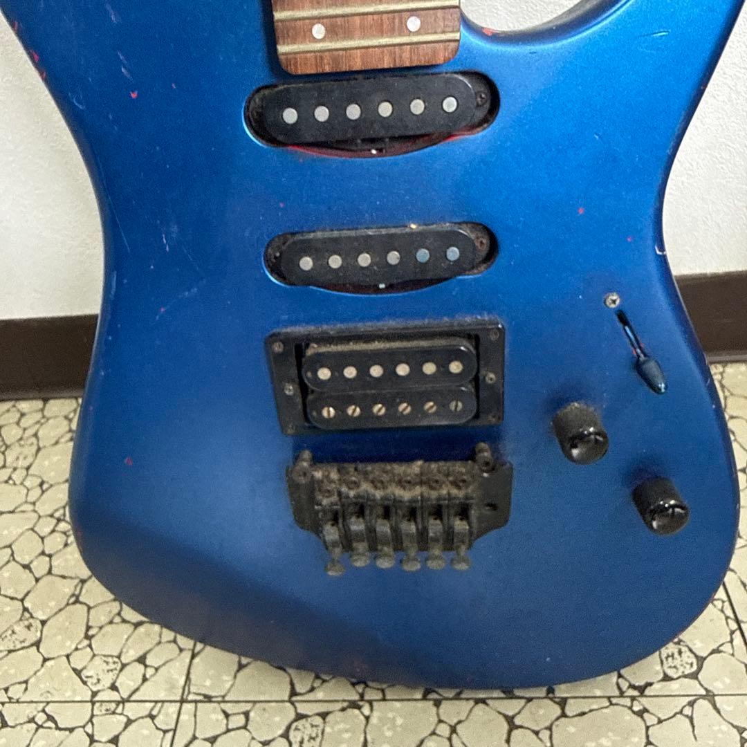 FERNANDES エレキギター 青 - メルカリ