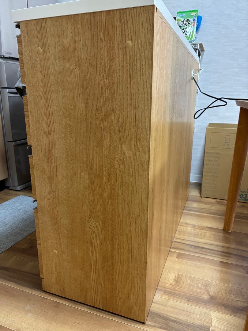 ニトリ リガーレ キッチンボード カップボード 食器棚