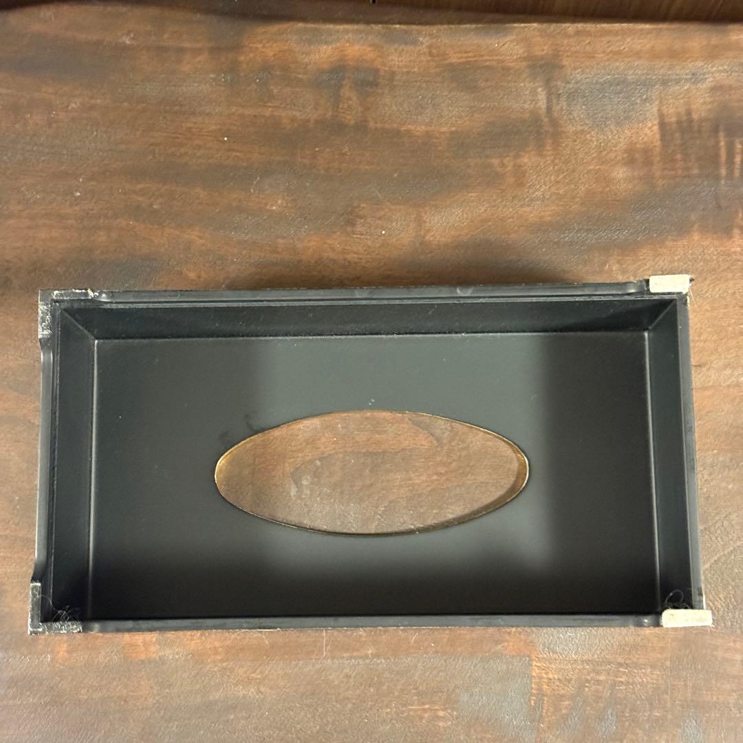 特製 漆絵ティッシュボックス　鈴木其一「朝顔」