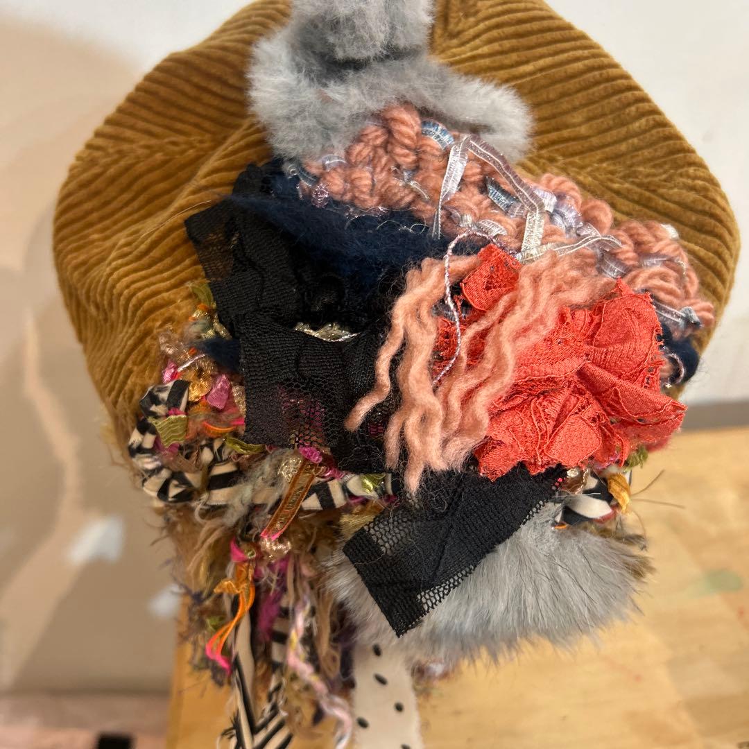 マリンコマリンゴ　ベレー帽&ブレスレットセット個性ファッション