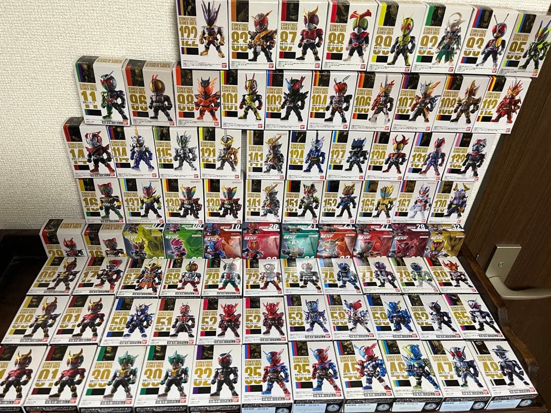 仮面ライダー コンバージ 82個セット