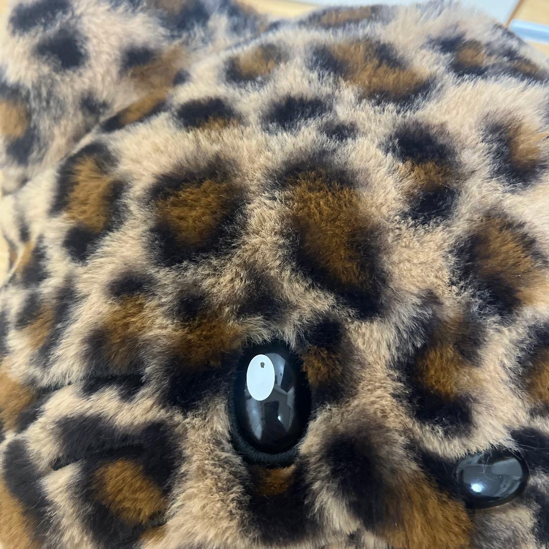 USJヒョウ柄キティちゃんの被り物 - メルカリ