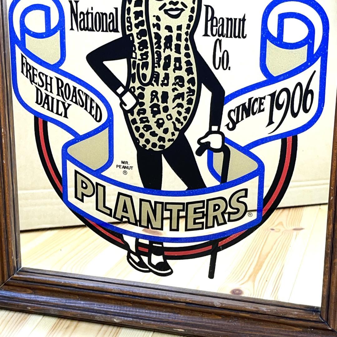 1980’s MR PEANUT ミスターピーナッツ ビンテージ ミラー 鏡 壁