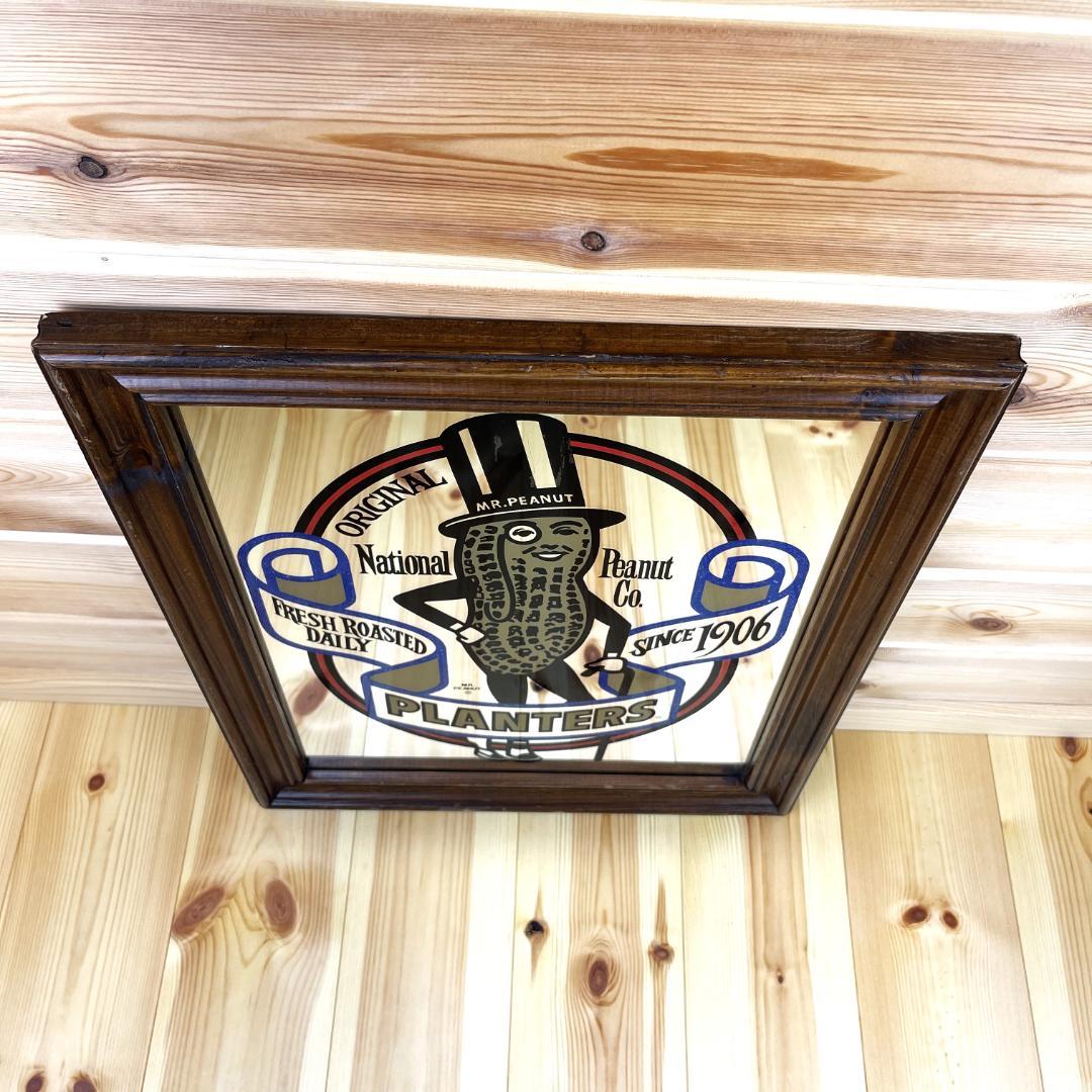 1980’s MR PEANUT ミスターピーナッツ ビンテージ ミラー 鏡 壁