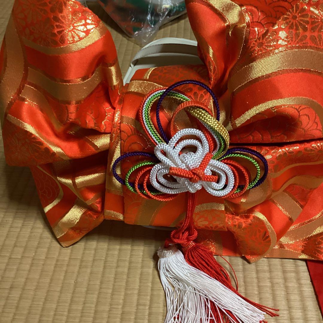 七五三　七歳フルセット　帯幅19センチ　草履21センチ