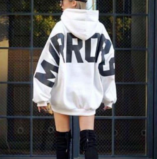 即完売 ミラーナイン 新品タグ付き 浜崎あゆみ着用 MIRROR9 パーカー