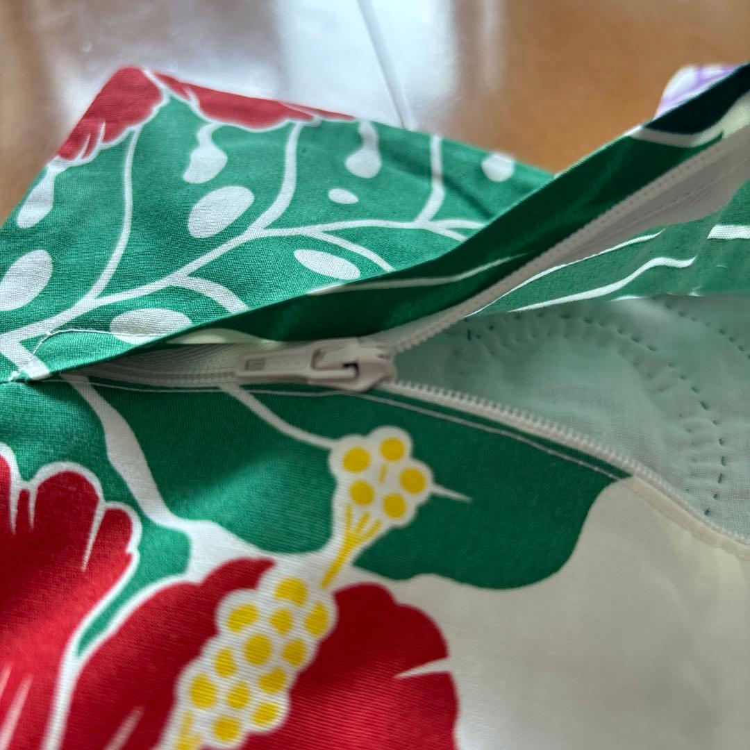 パッチワークキルト クッションカバー